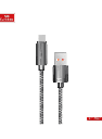 Earldom EC-187C USB to USB-C Cable 2.4A Fast Charging and Sync for Android Devices