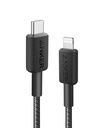 Anker 322 USB-C to Lightning Cable (3ft, Braided, 0.9m) – Black